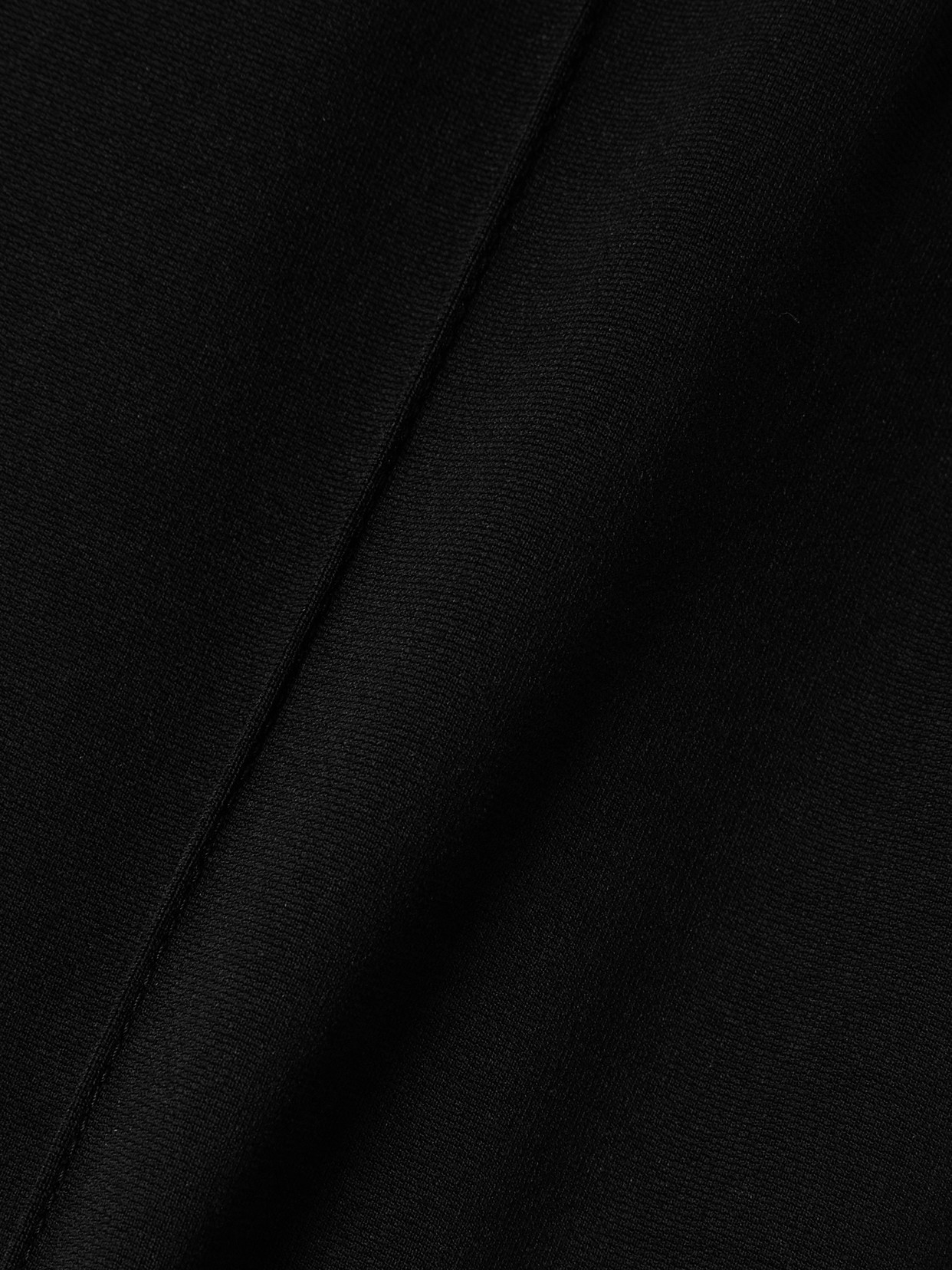 Wardrobe.nyc + Rhw Ponte Flared Pants In Black