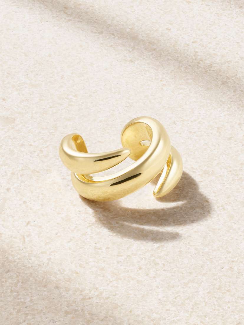 EVA FEHREN Snake 18-karat Gold Ear Cuff