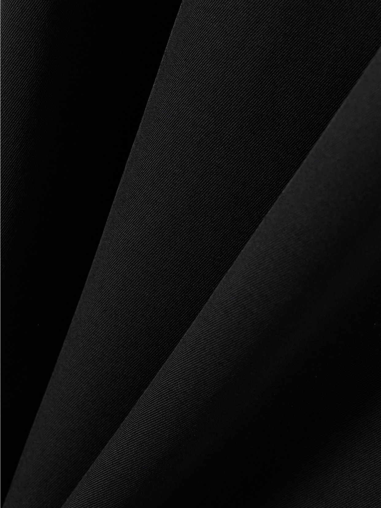 Lemaire Buckled Wool-blend Midi Skirt In Black