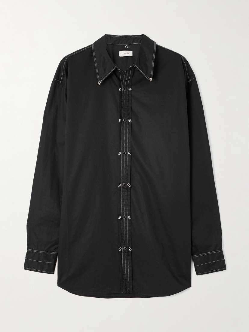 Lemaire Embellished Cotton Shirt