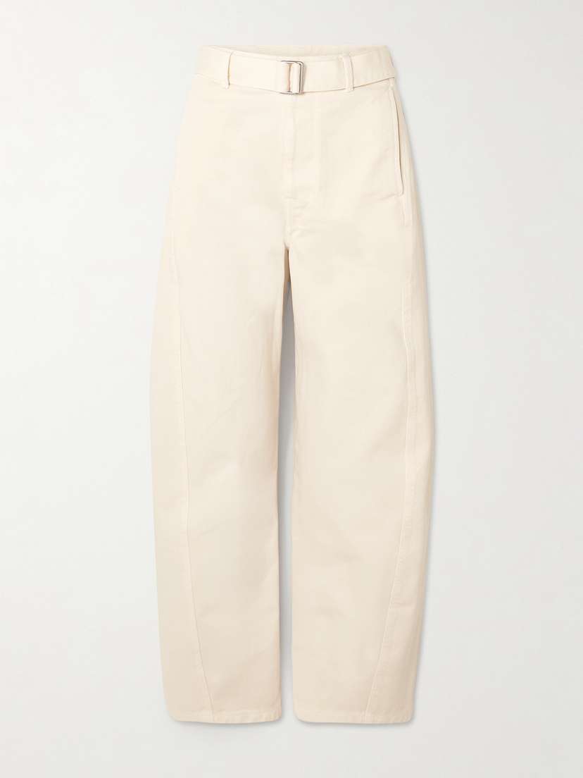 Lemaire Twisted Belted Tapered Jeans