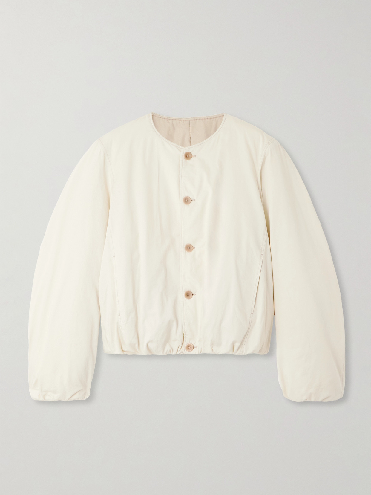 Lemaire Cotton Jacket In White
