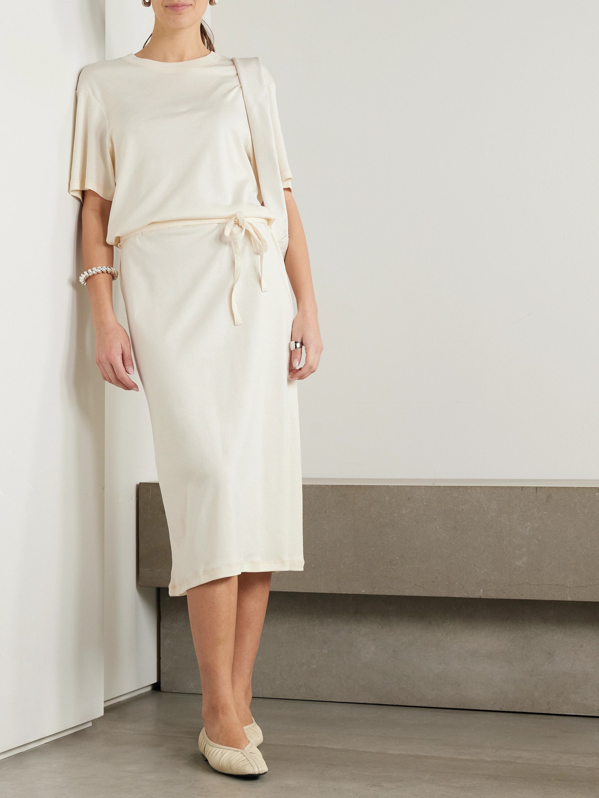 halter midi dress white Tulsa Halter Midi Dress