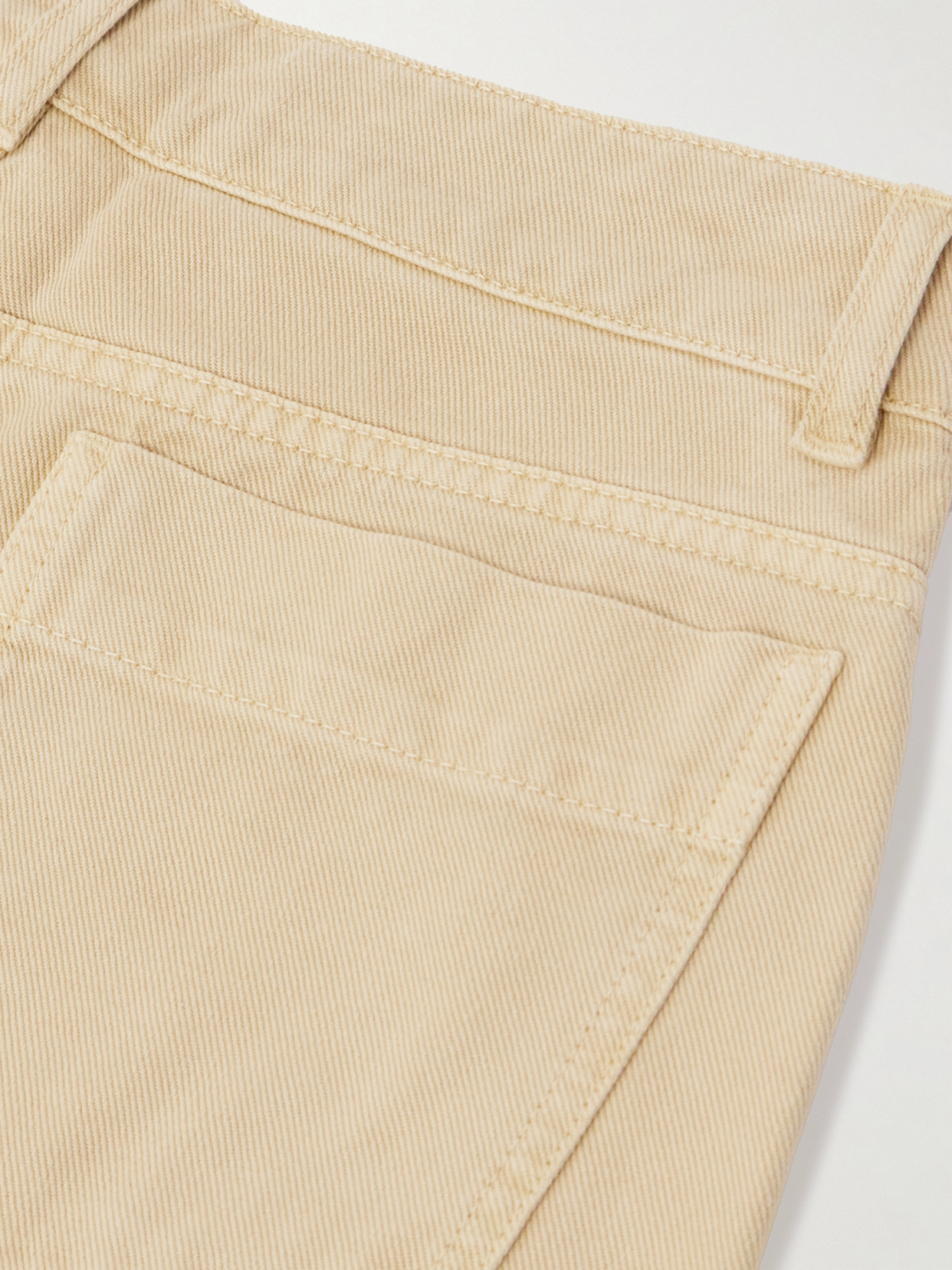 LEMAIRE HIGH-RISE BARREL-LEG JEANS