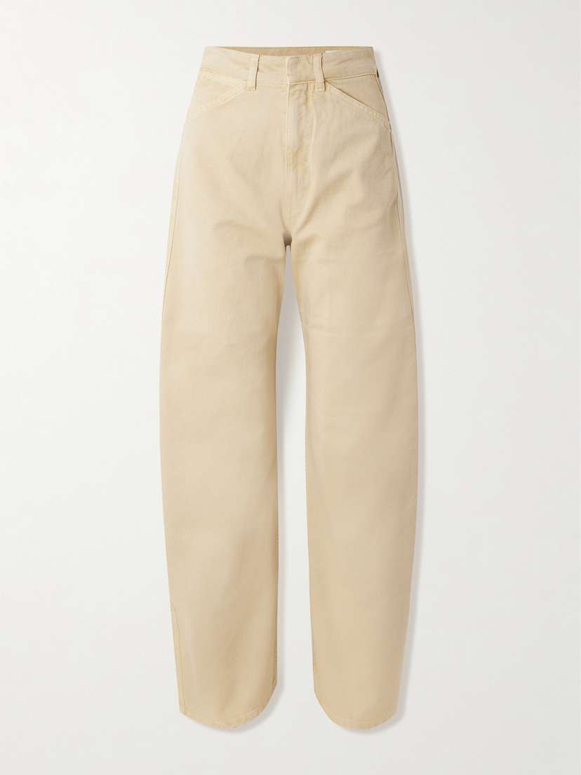 Lemaire High-rise Barrel-leg Jeans