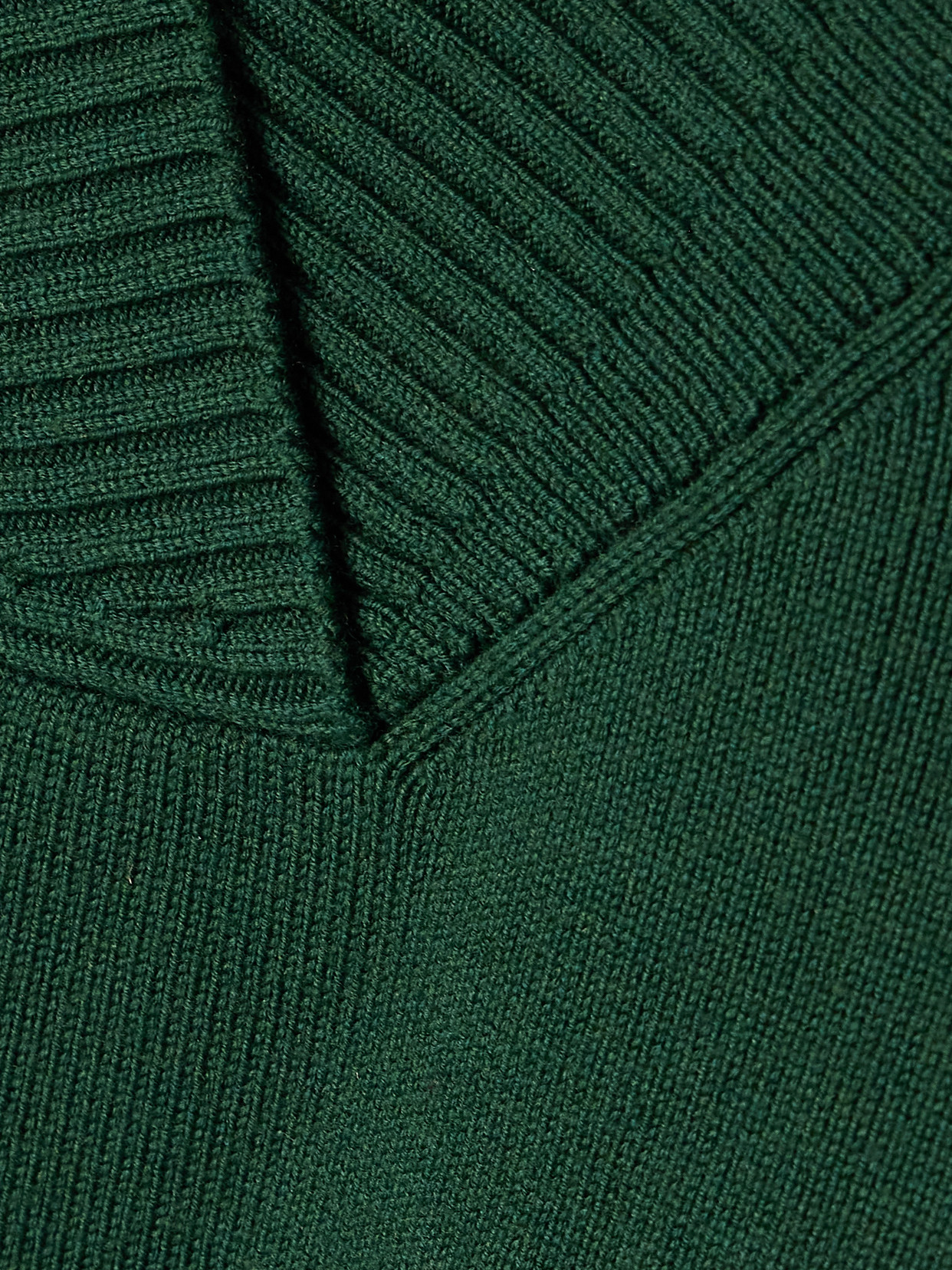 Veronica De Piante Thelma Merino Wool Sweater In Green