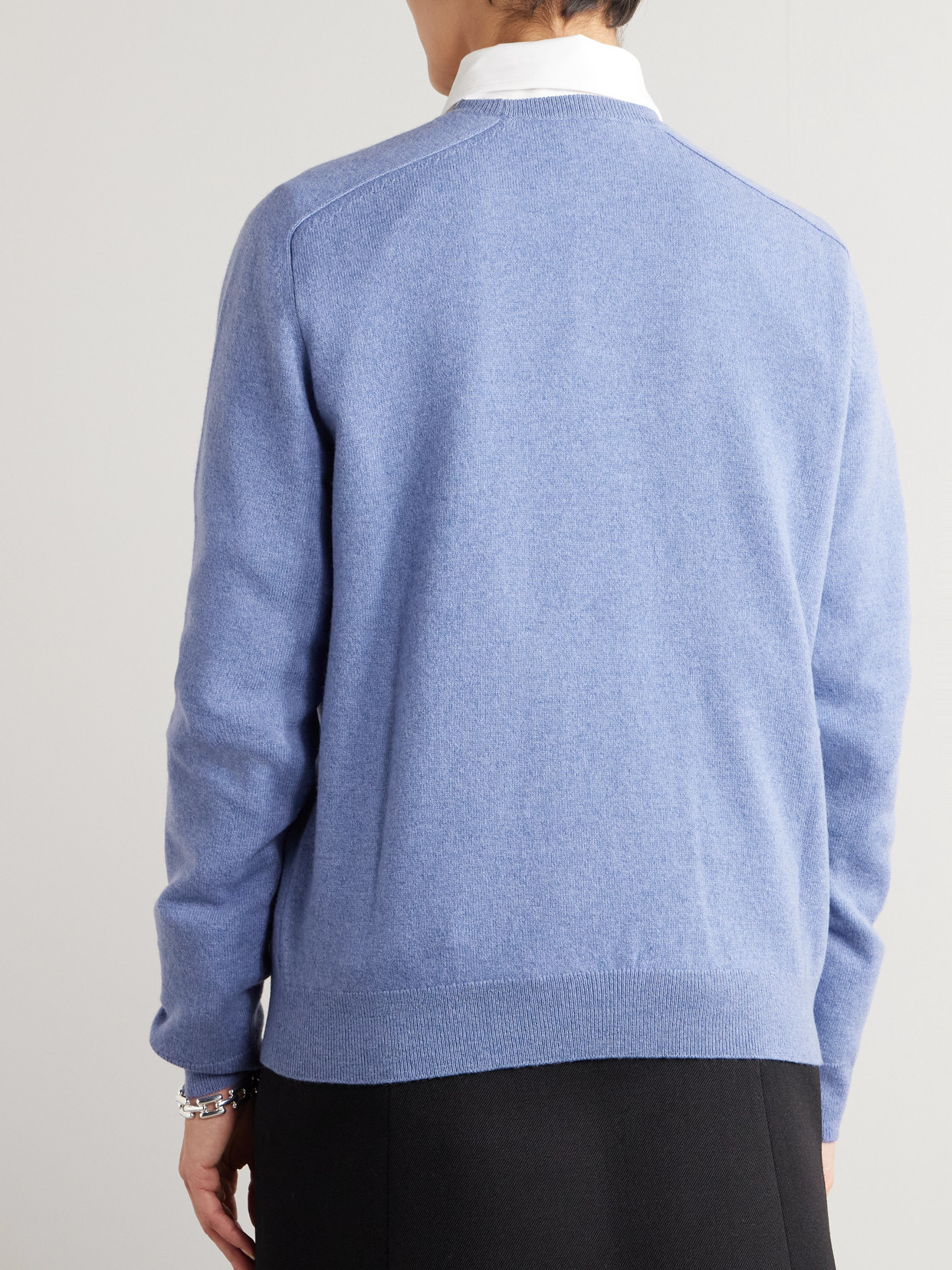 VERONICA DE PIANTE WINNIE WOOL AND CASHMERE-BLEND SWEATER