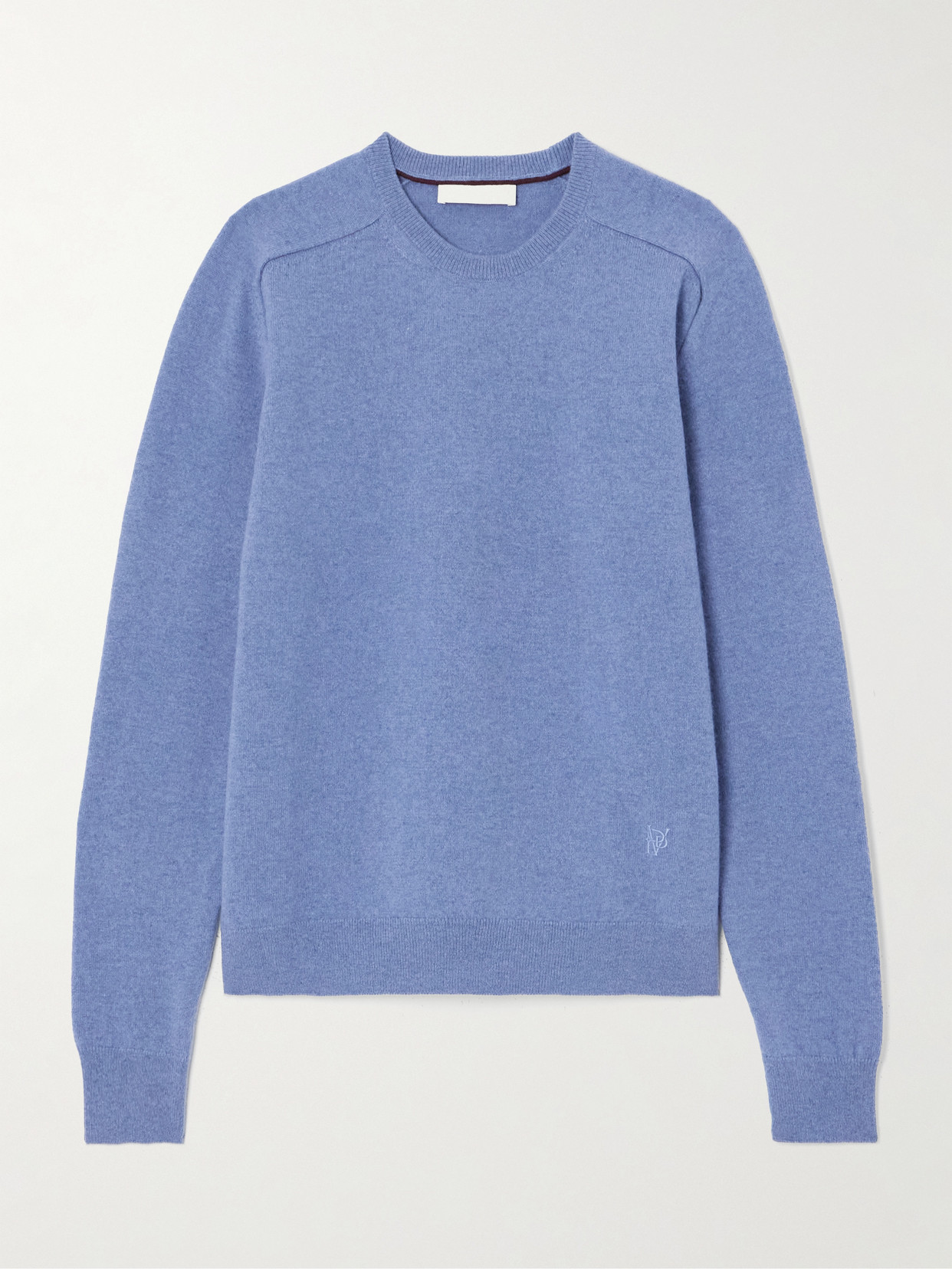 Veronica De Piante Winnie Wool And Cashmere-blend Sweater In Blue