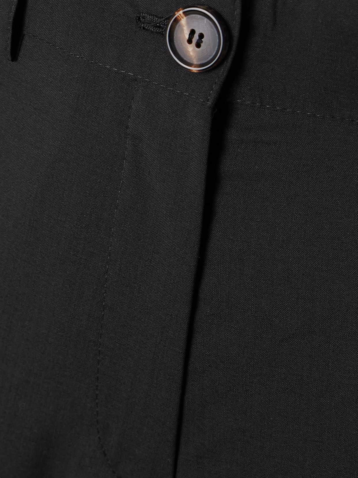 VERONICA DE PIANTE AVERY GRAIN DE POUDRE WOOL WIDE-LEG PANTS