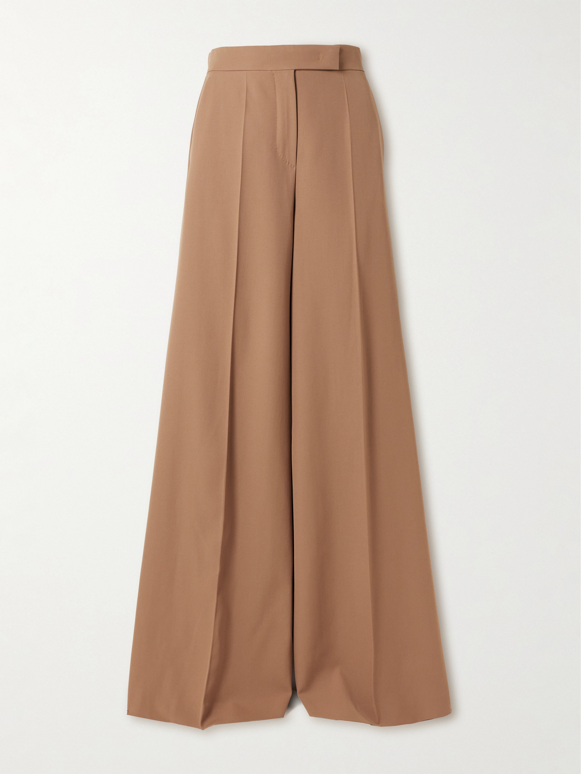 Max Mara Ninfa wool-twill wide-leg pants thumbnail