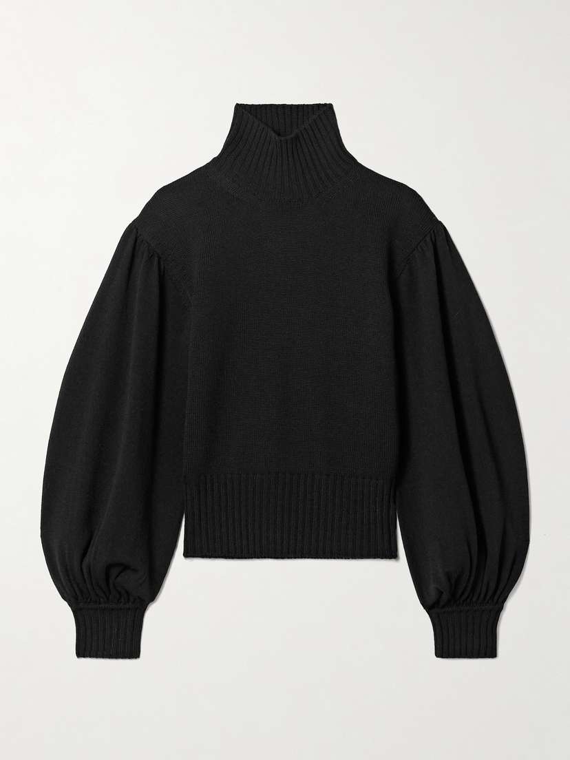 Max Mara Wool Turtleneck Sweater
