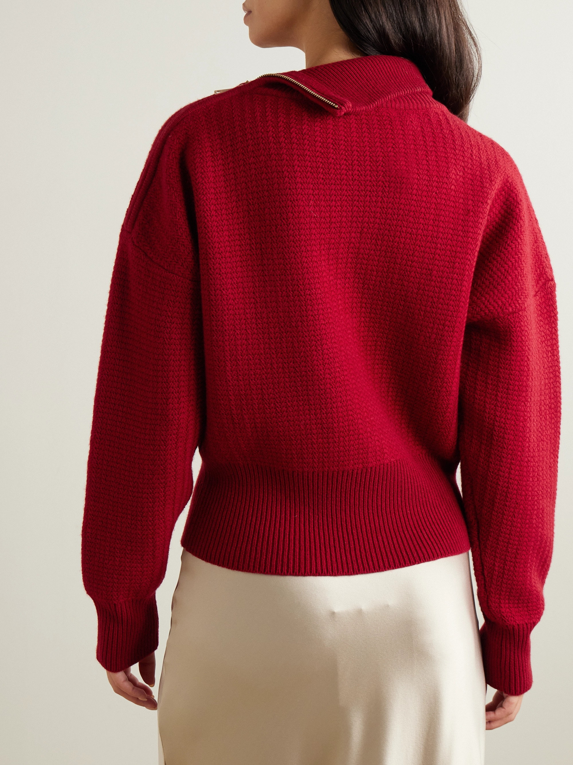 Max Mara Bessica wool and cashmere-blend turtleneck sweater