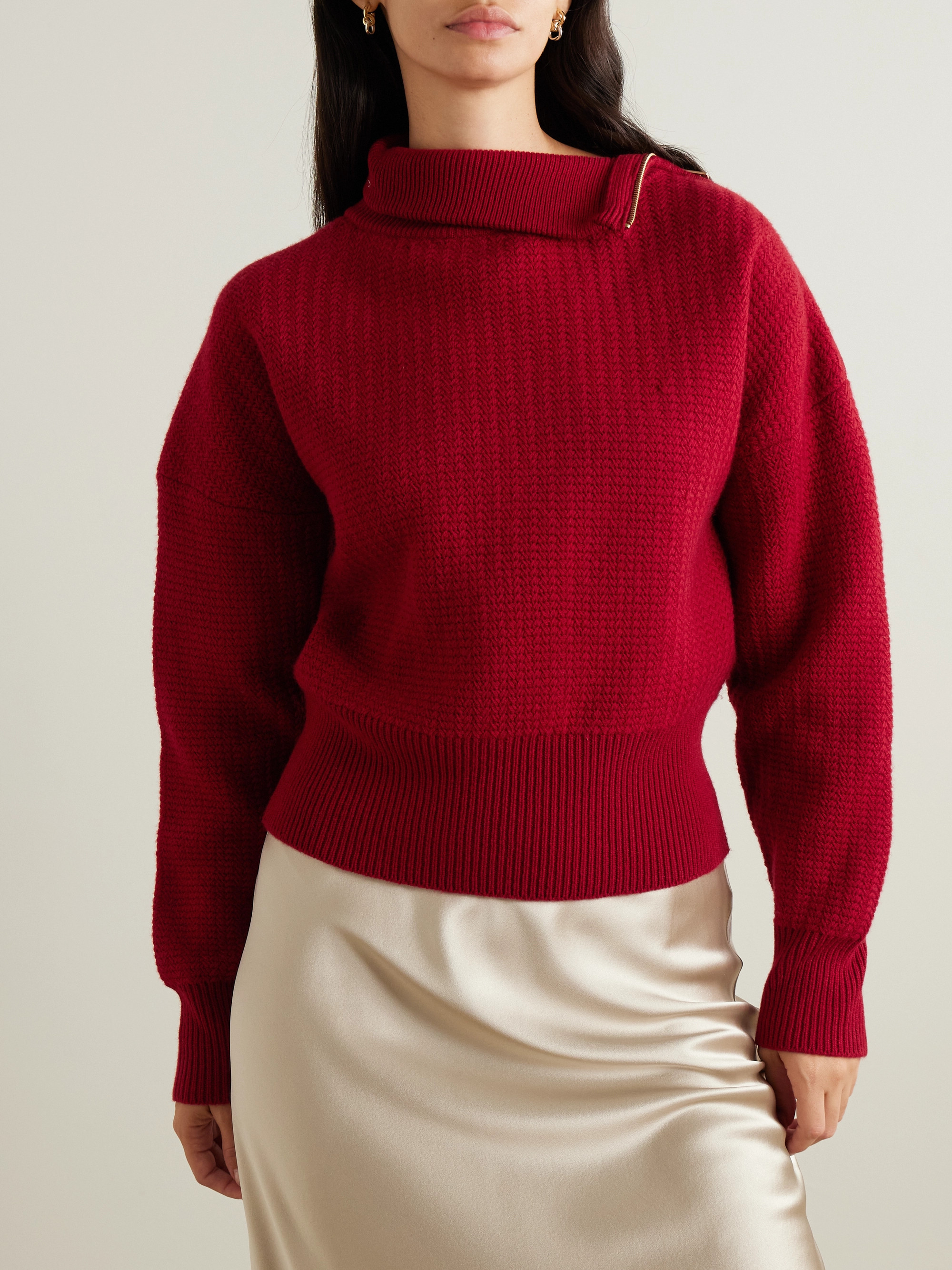Max Mara Bessica wool and cashmere-blend turtleneck sweater