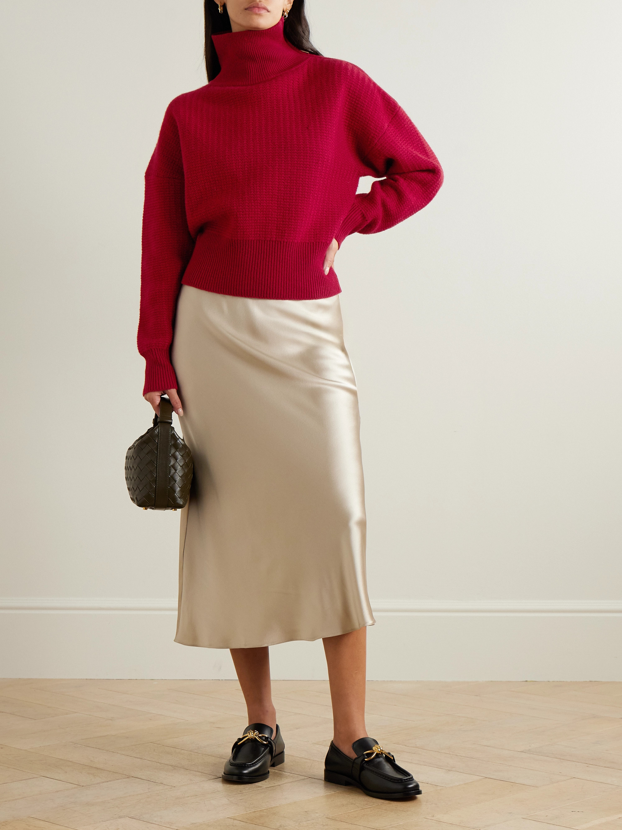 Max Mara Bessica wool and cashmere-blend turtleneck sweater