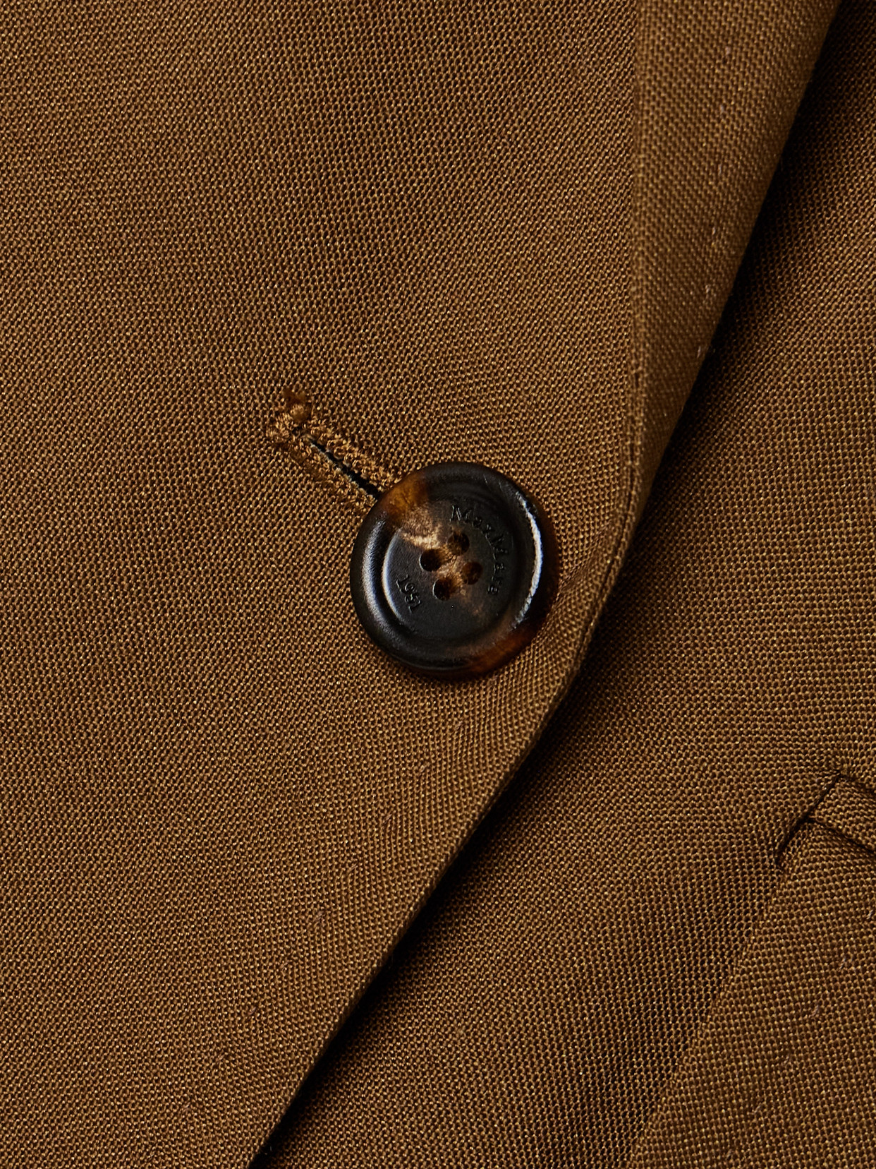 MAX MARA PALANCA DOUBLE-BREASTED WOOL, MOHAIR AND SILK-BLEND BLAZER