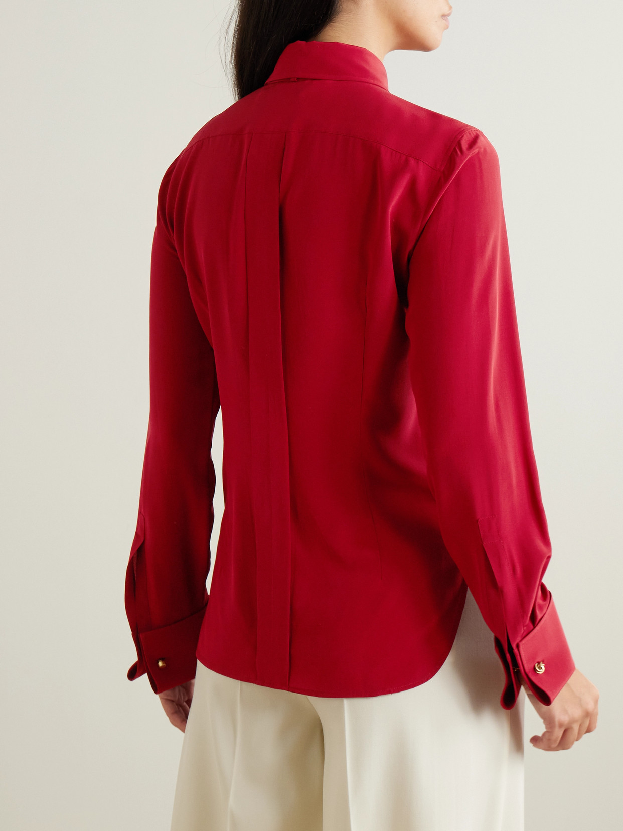 Apollo Tie-Neck Shirt
