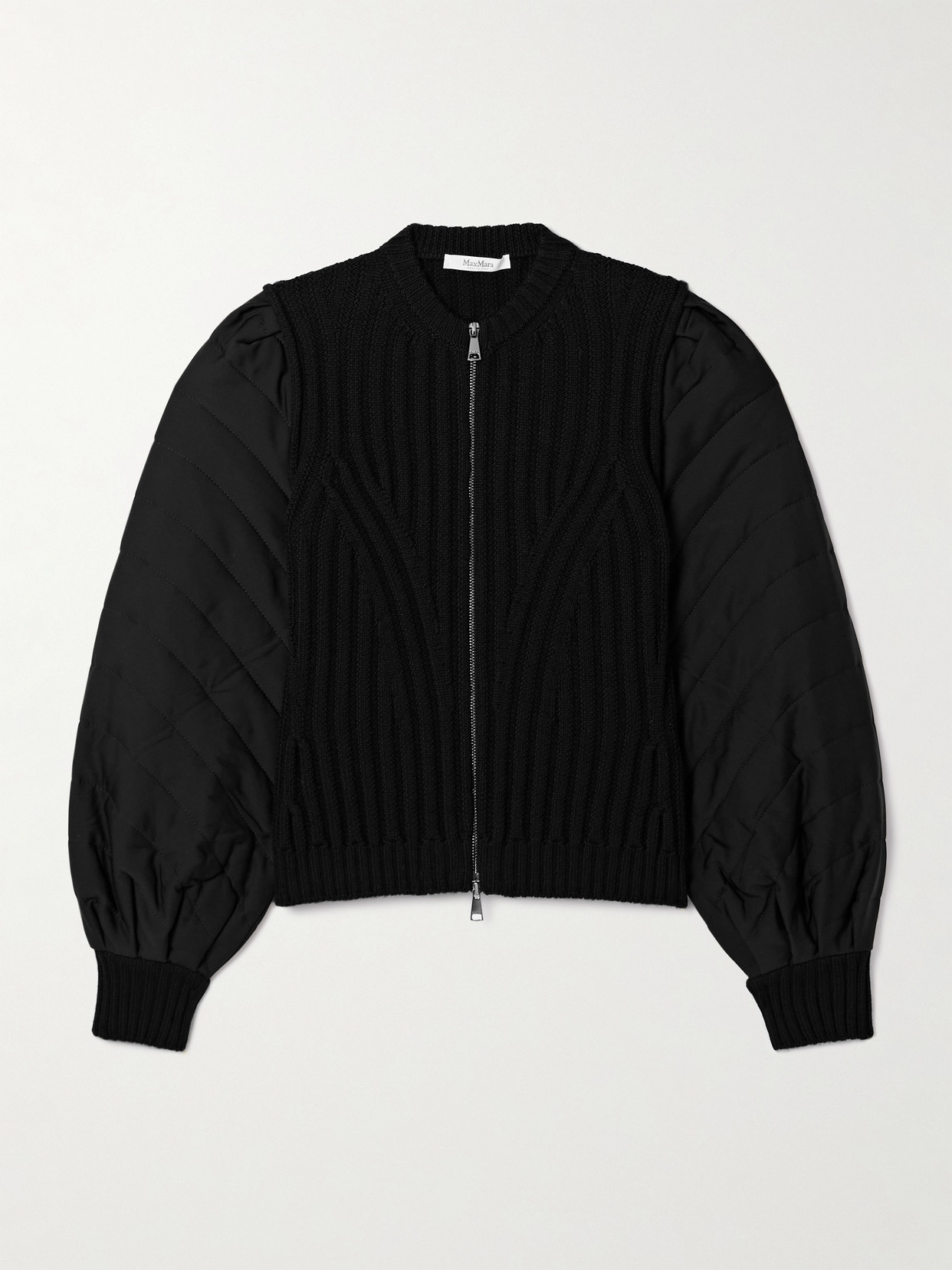 Torre Ribbed Wool And Padded Quilted Jacket