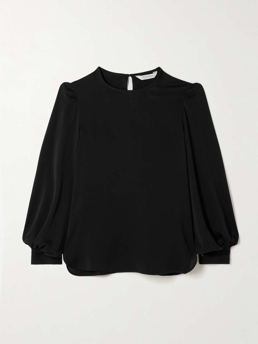 Max Mara — Robinia silk blouse