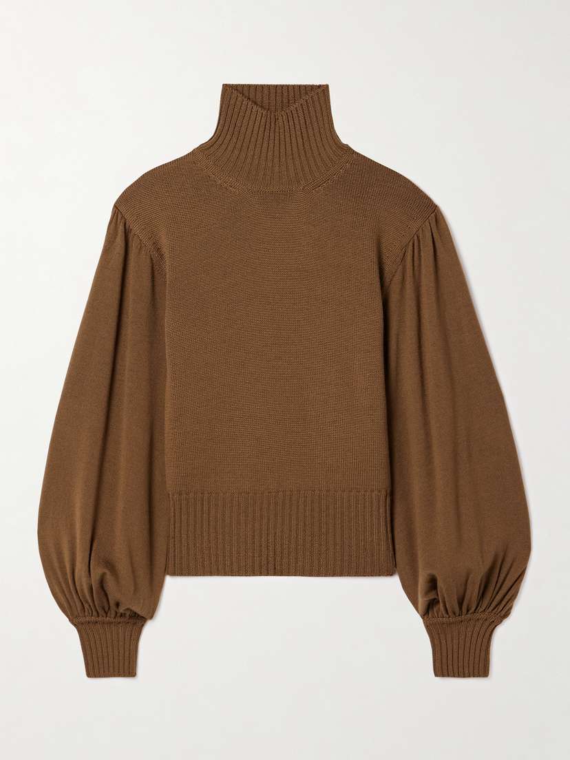 Max Mara Wool Turtleneck Sweater