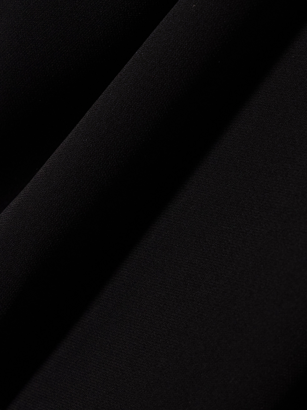 Max Mara Ridente Asymmetric Draped Jersey Skirt In Black