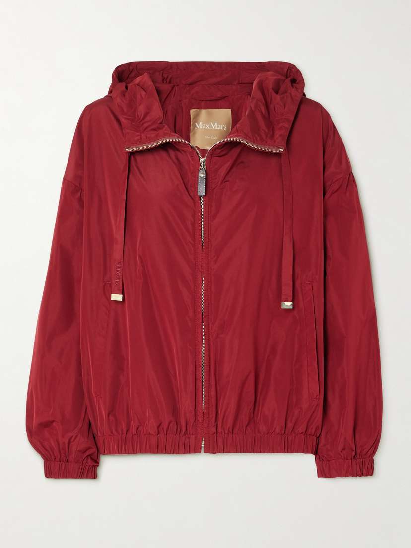 Max Mara The Cube Hooded Shell Jacket