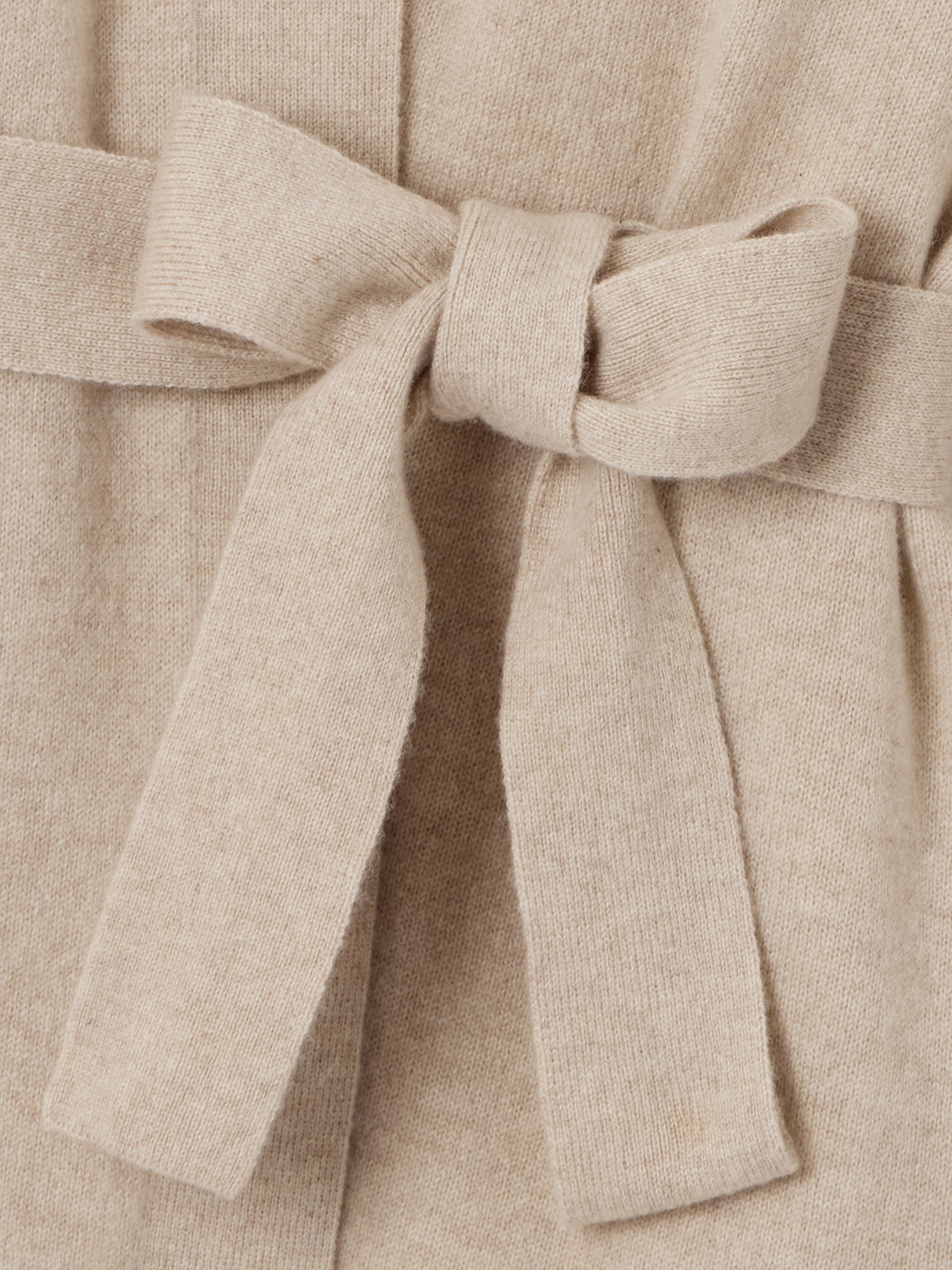 Max Mara Arno Belted Cashmere Cardigan In Neutrals