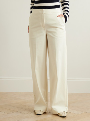 Max Mara Orche cotton-blend wide-leg pants