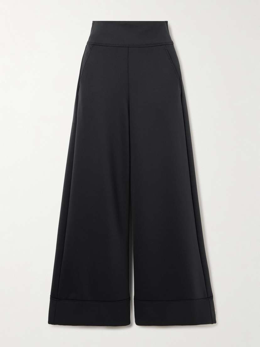 Max Mara — Fagiani stretch-twill wide-leg pants