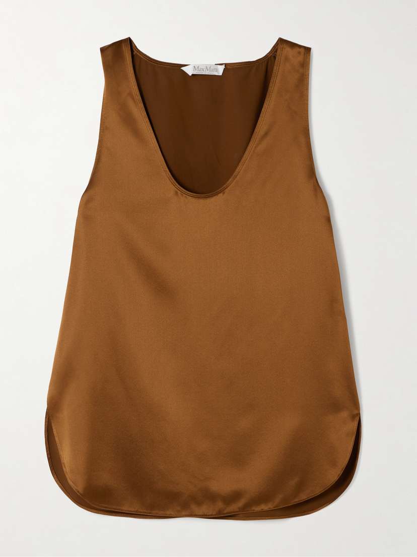 Max Mara Silk-satin Camisole