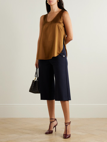 Max Mara Silk-satin camisole
