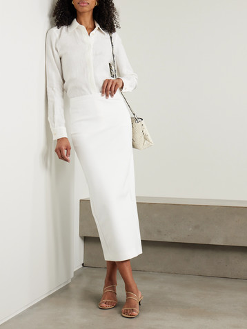 Max Mara Stretch-jersey midi skirt