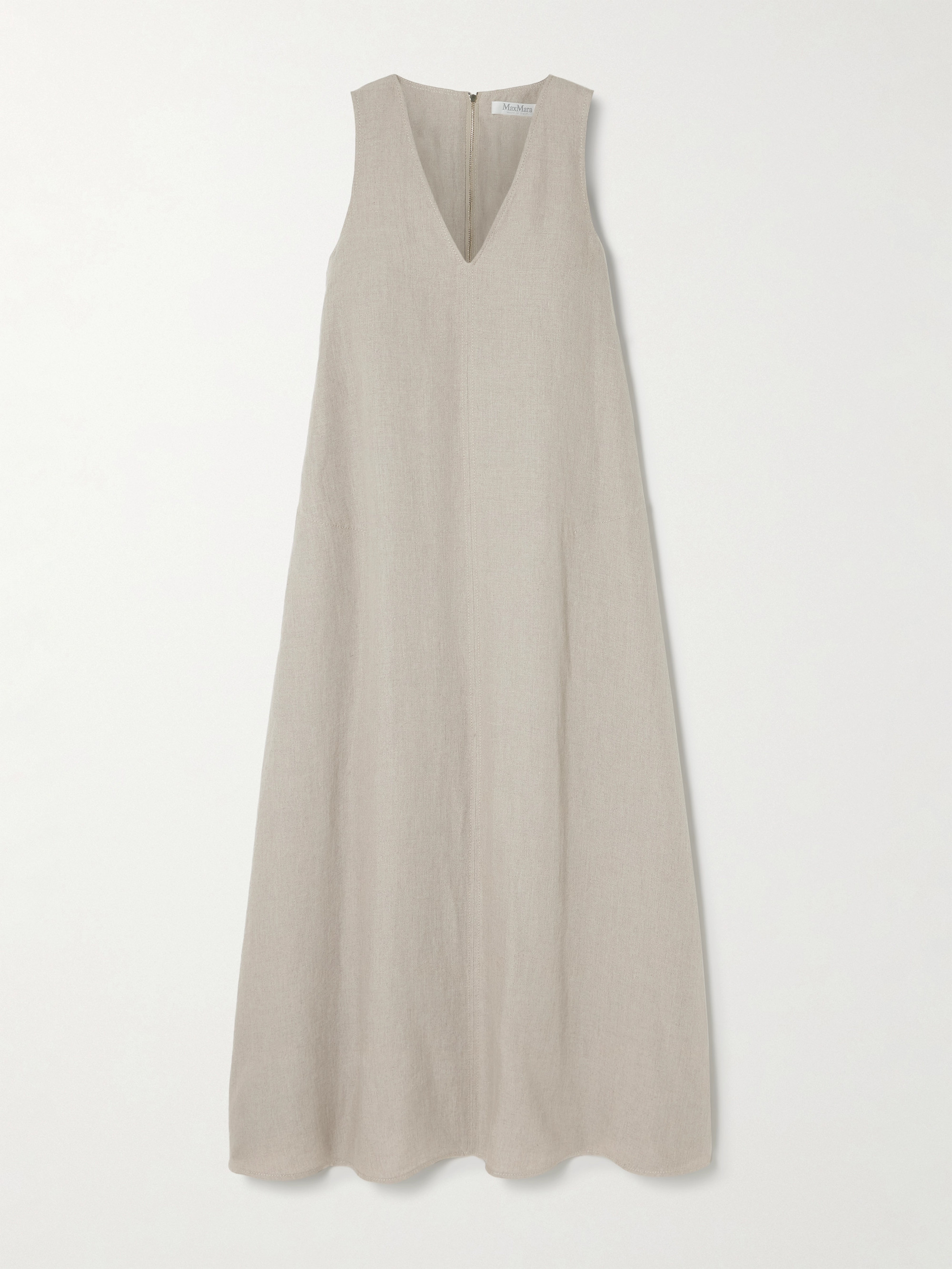 Max Mara Simeone linen maxi dress thumbnail