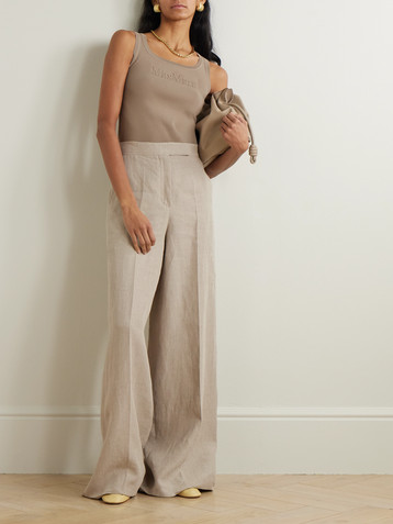 Max Mara Linen wide-leg pants