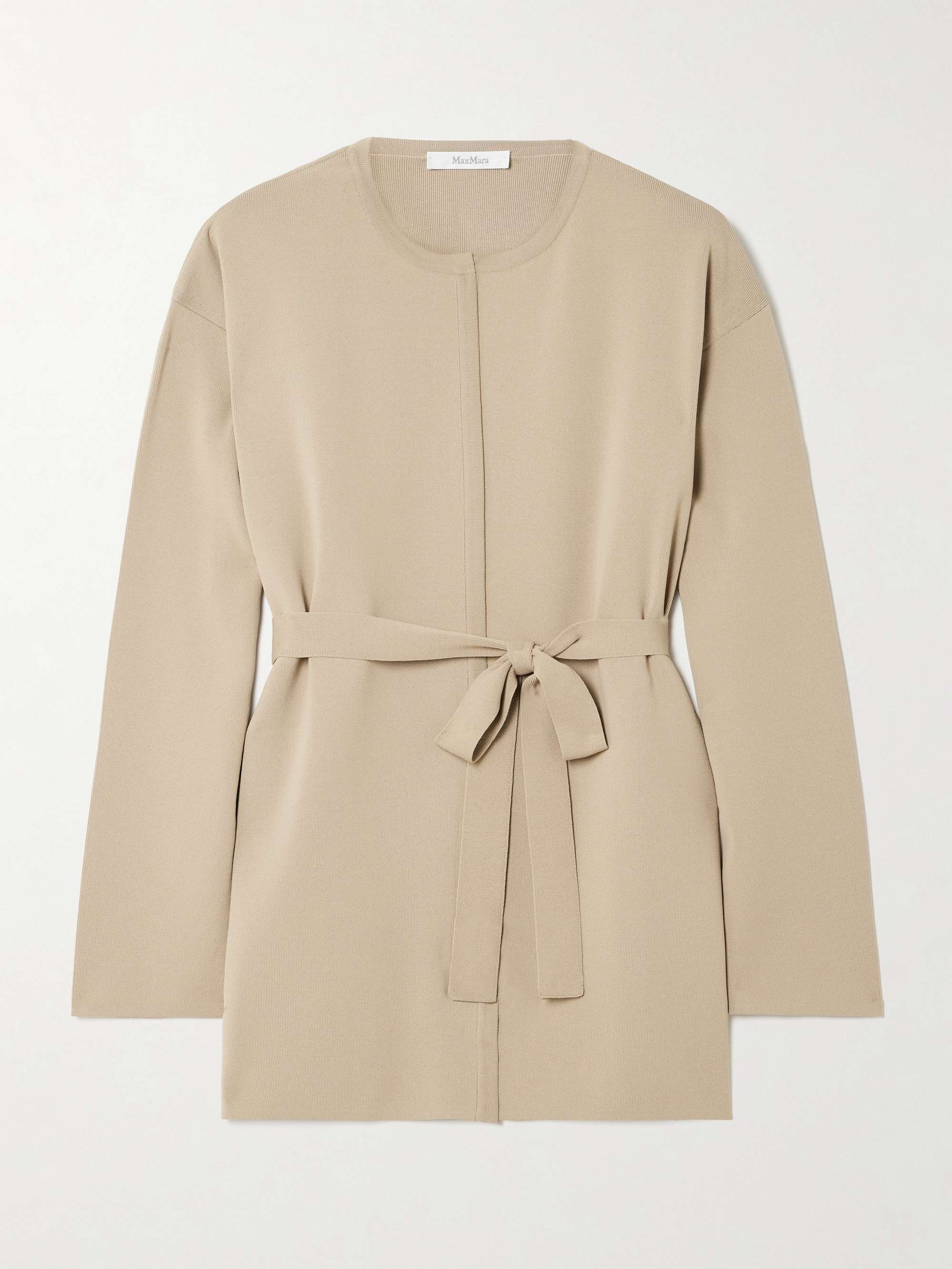 激安単価で MAX MARA ニット カーディガン ベルト付き | NET-A-PORTER トップス
