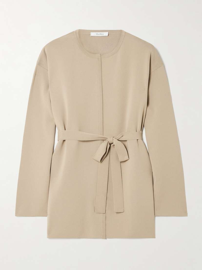 Max Mara Gerald Belted Knitted Cardigan