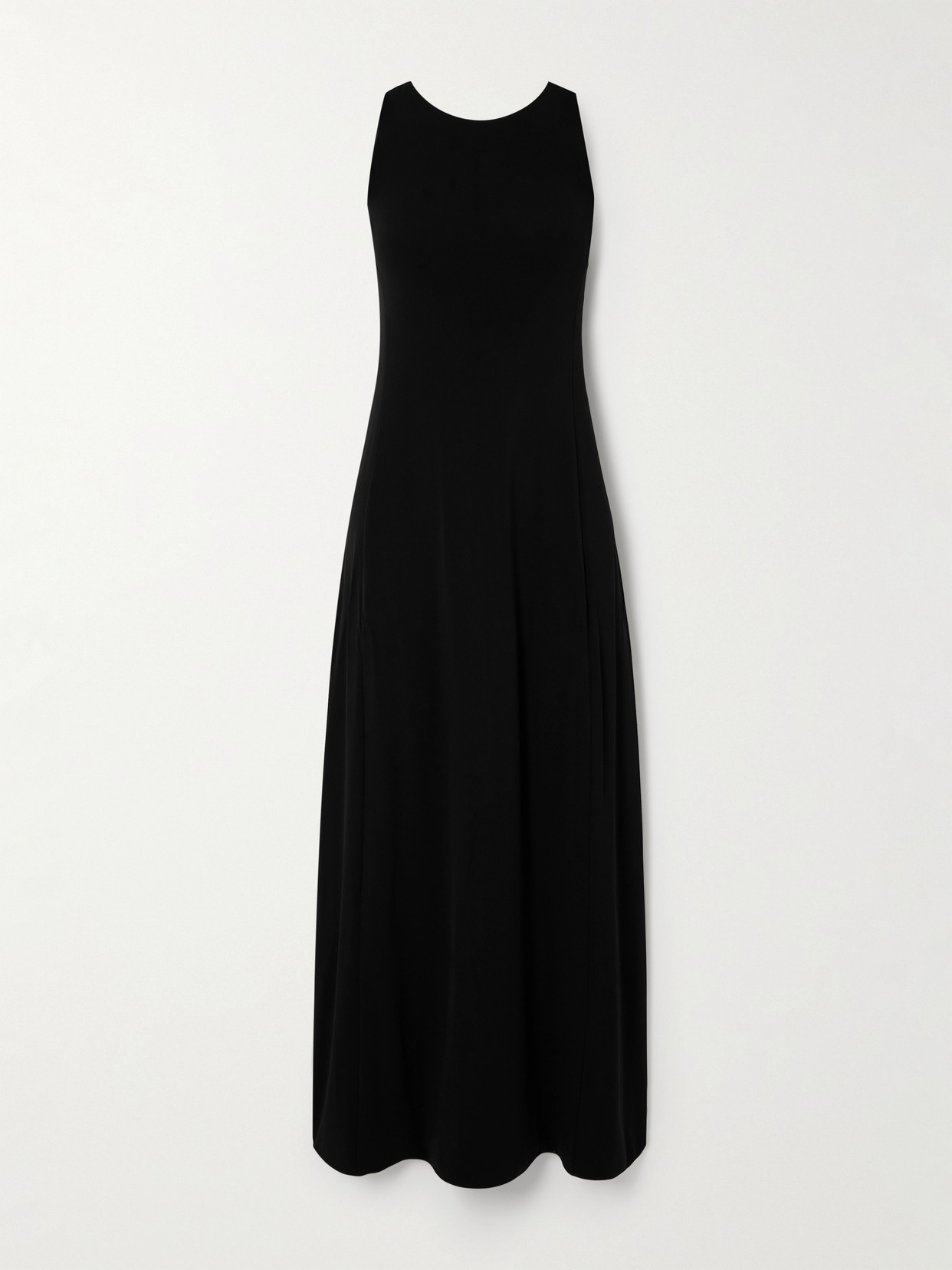 MAX MARA POMPEI CREPE MAXI DRESS