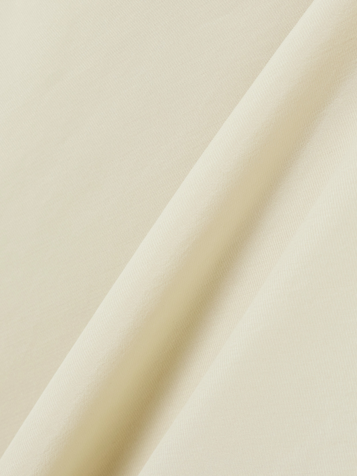 St Agni Draped Lenzing™ Lyocell And Ecovero™-blend Maxi Dress In Cream