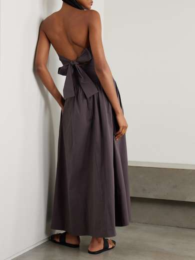 Safari Anga Strappy Tie Back Maxi Dress - Alizeti Print