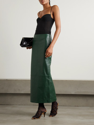 St. Agni Stretch-silk voile camisole