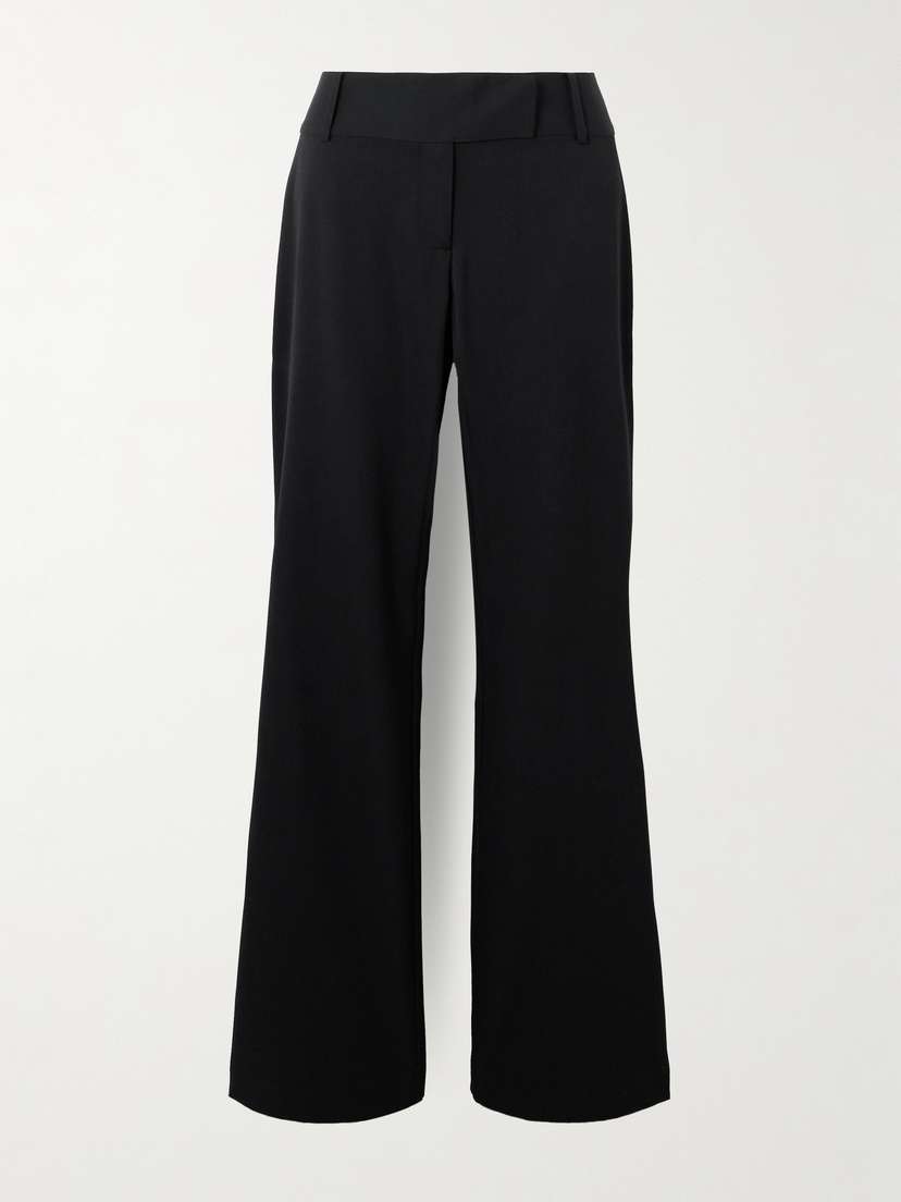 St. Agni 90s Relaxed Wool-blend Straight-leg Pants