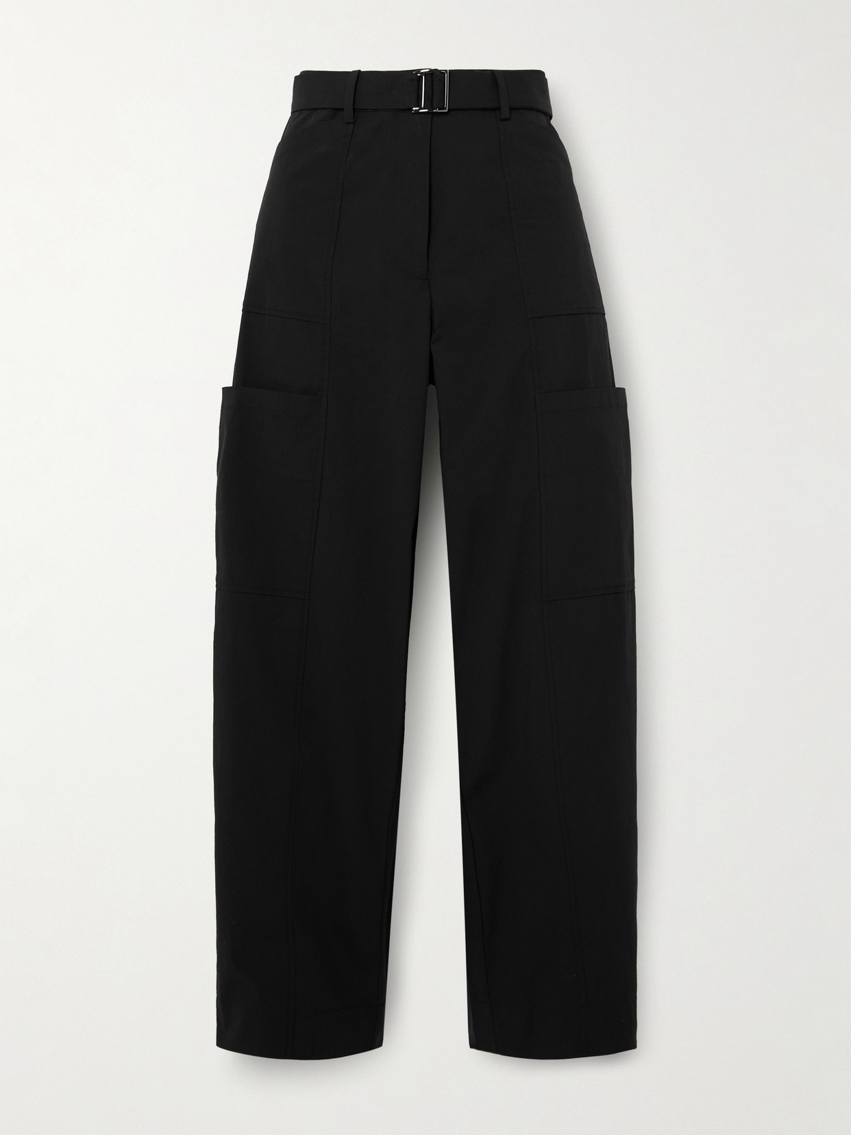 St Agni Cotton-nylon Utility Pants In Black