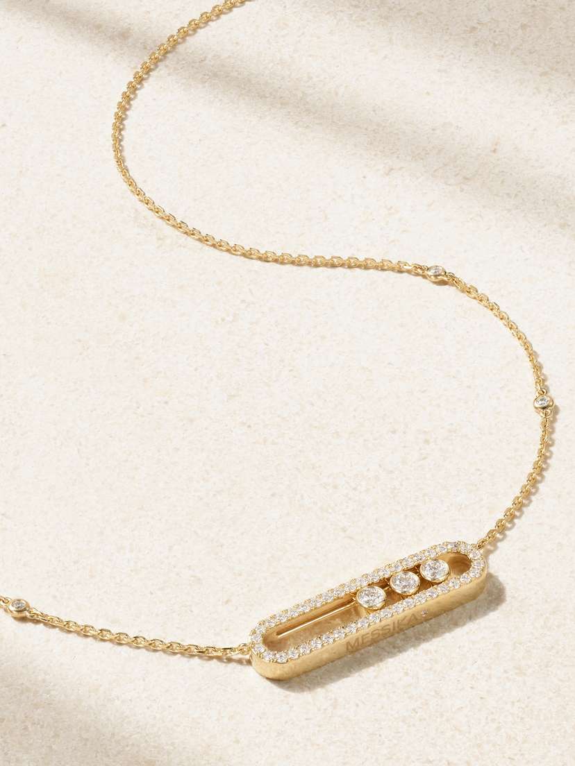 Messika Move 18-karat Gold Diamond Necklace