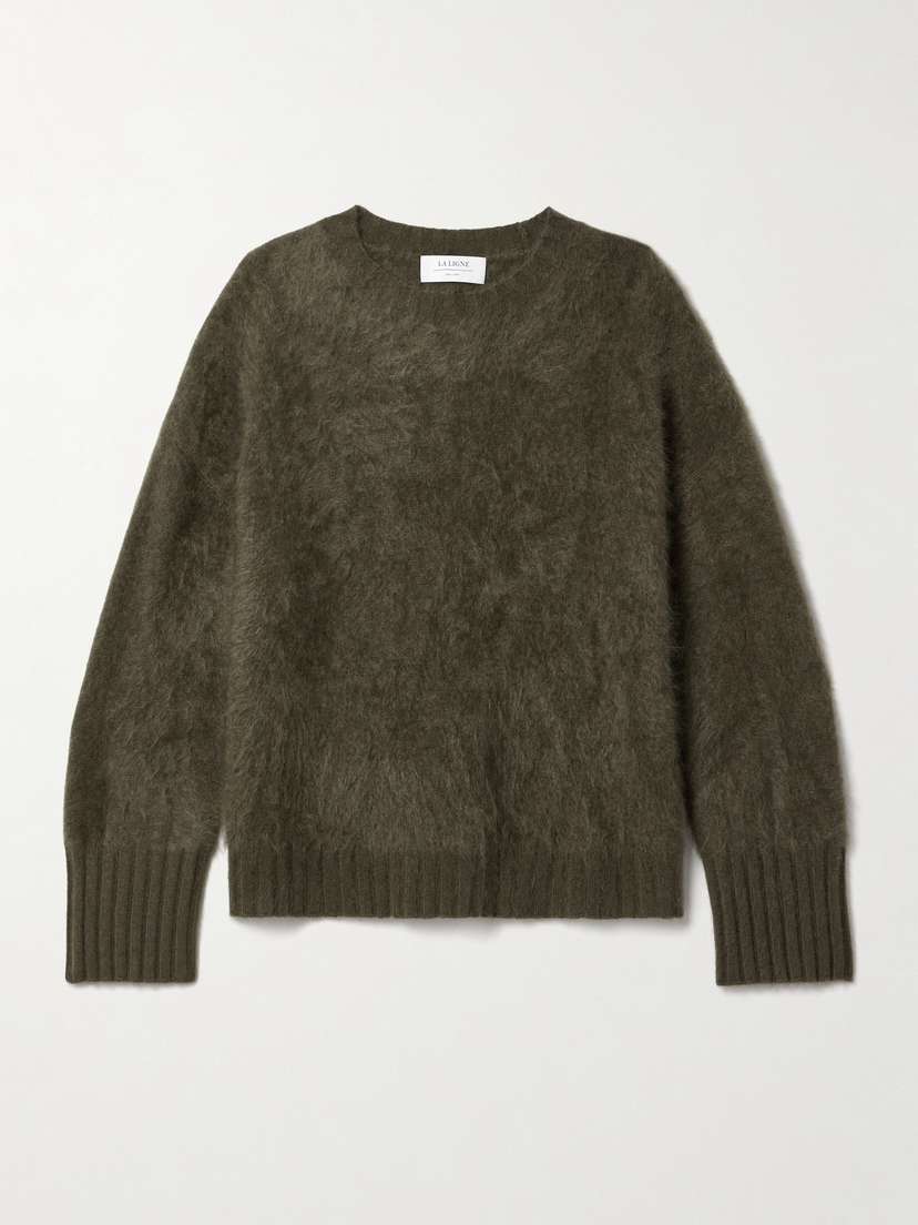 La Ligne Brushed-cashmere Sweater