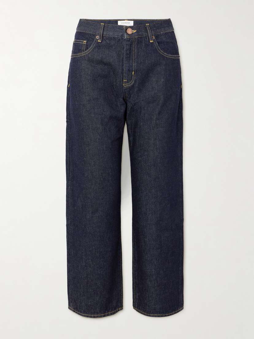 La Ligne Marilyn High-rise Straight-leg Organic Jeans