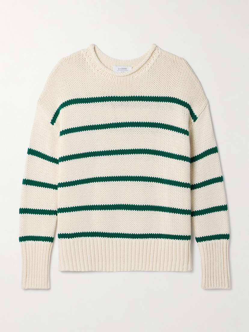 La Ligne Marina Striped Cotton Sweater