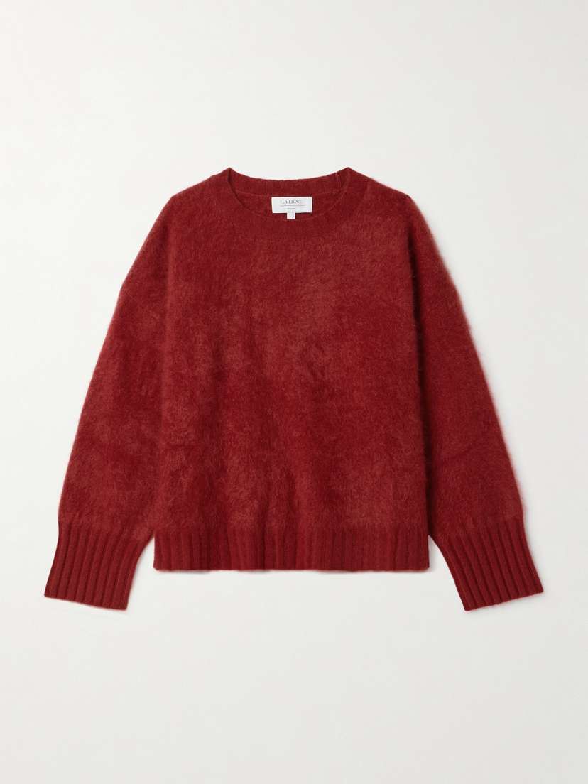 La Ligne Brushed-cashmere Sweater