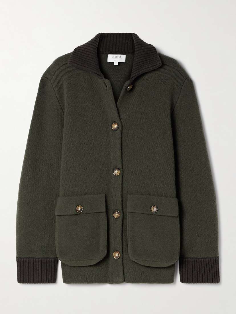 La Ligne Wool And Cashmere-blend Jacket - x large