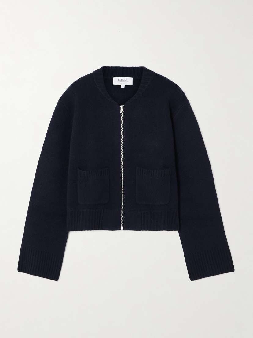 La Ligne Wool And Cashmere-blend Bomber Jacket