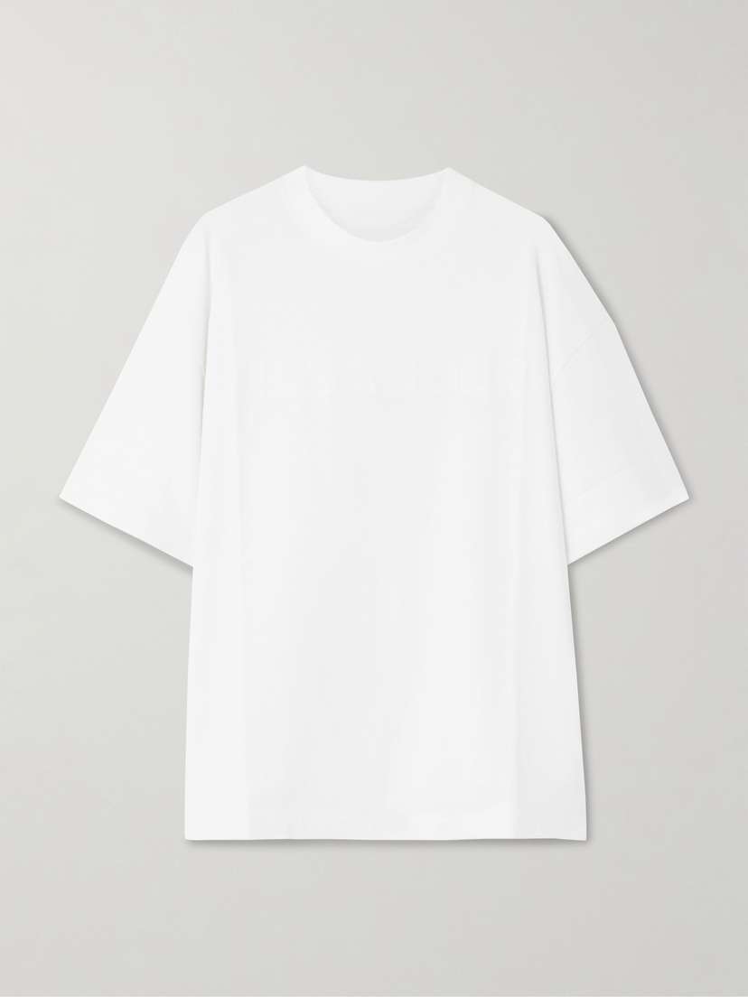 Jil Sander Printed Cotton-jersey T-shirt