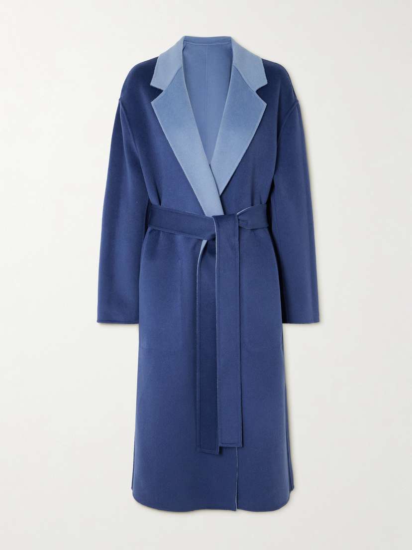 Joseph Edmond Reversible Wool, Cashmere And Silk-blend Coat